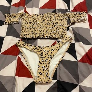 Cheetah/Leopard print bikini